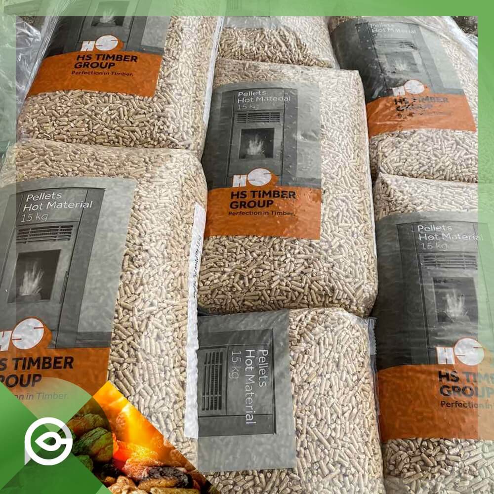 Mixed hardwood pellet